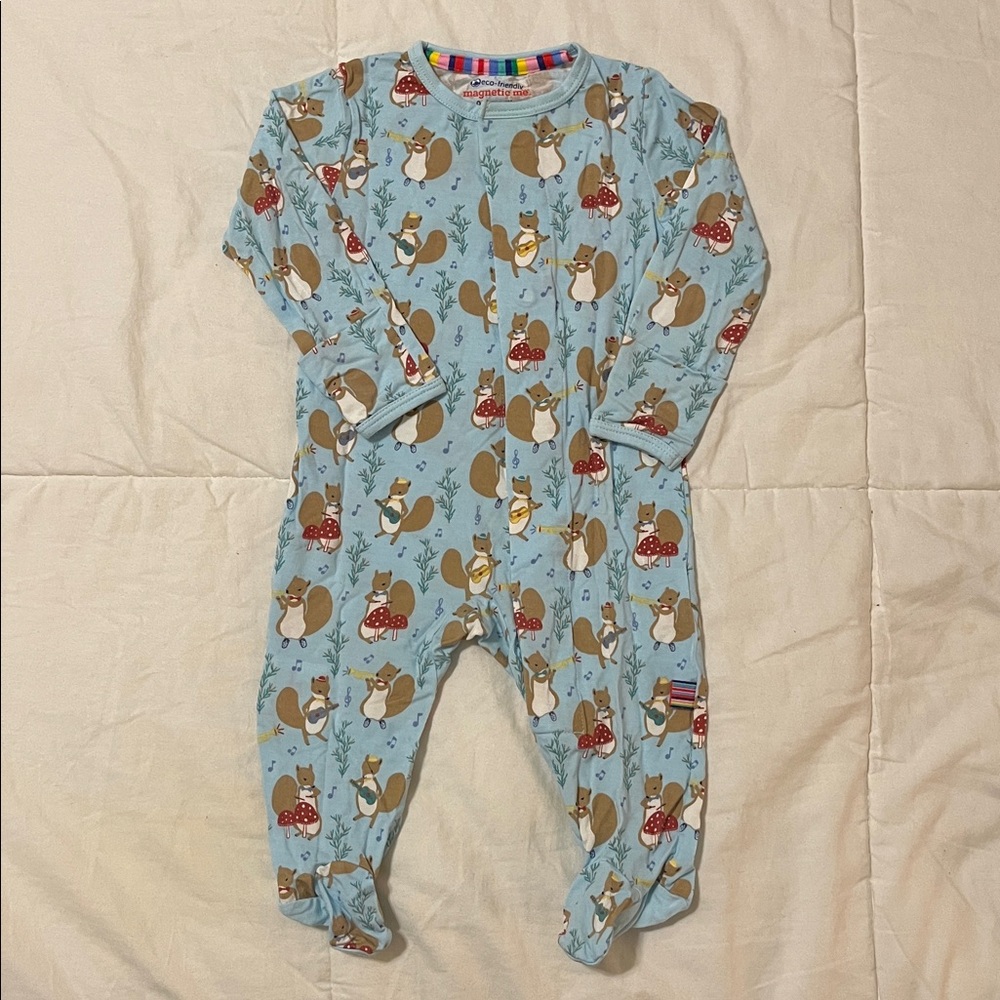 Magnetic Me Baby Footie - Vikings & Squirrel Band - Picture 4 of 5